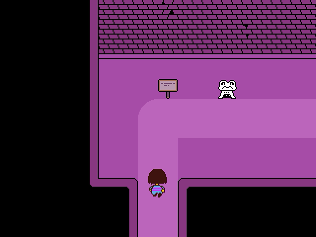 Undertale First Ruins Room